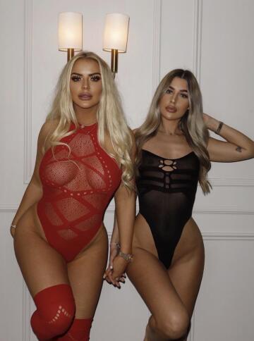two sexy friends