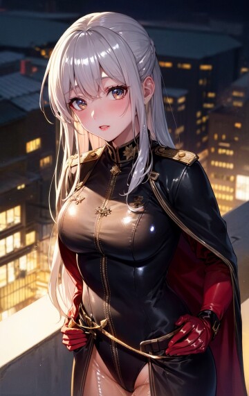 silver-haired commander