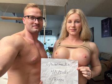verification post for talulah and jake.