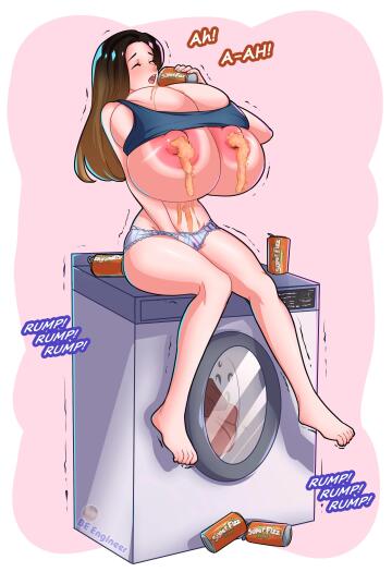 little carbonation.... little vibration... an afternoon alone... and a top you don't mind ruining... what more does a soda-loving girl need? (oc)