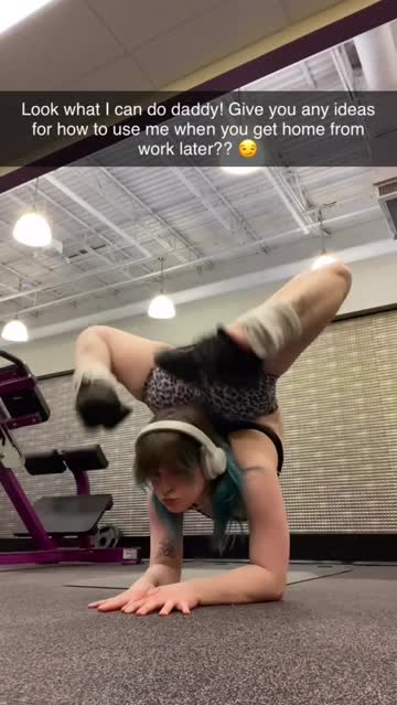 she just loves showing off what she can do for her daddy.