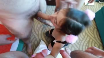 i'll suck all the cocks like a good, little girl