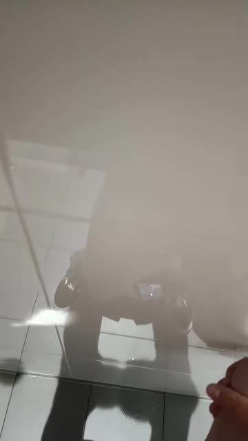 [proof] cumming in airport bathroom