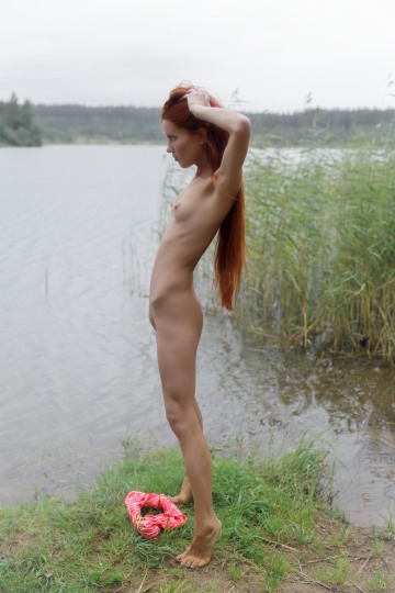 naked on the lake