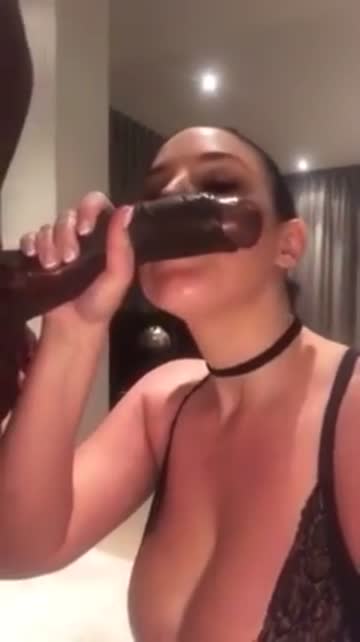 working her way down