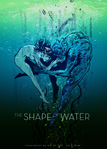 shape of water art by howard yung-tzu chin
