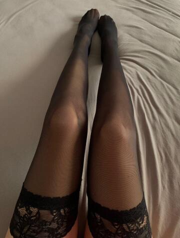 nylons for work today