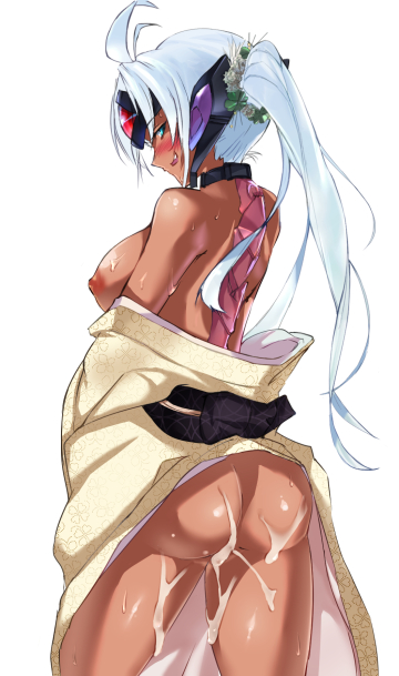 t-elos creamed after her mating and breeding session [xenosaga] (negresco)