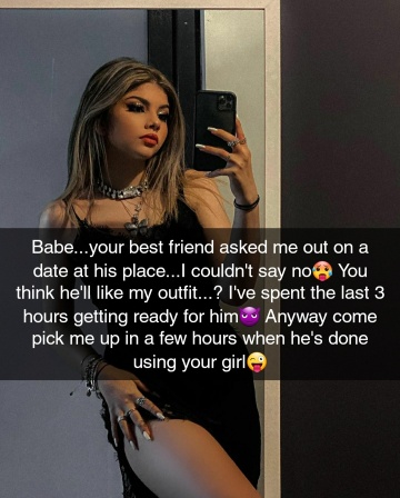your girlfriend canceled your romantic date just so she can railed by your best friend...she even put on the sexy dress you bought her...just for him...