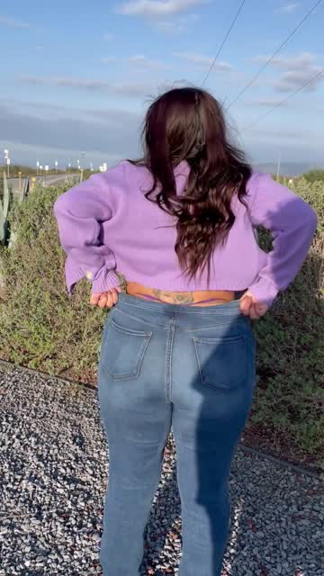 purple thong