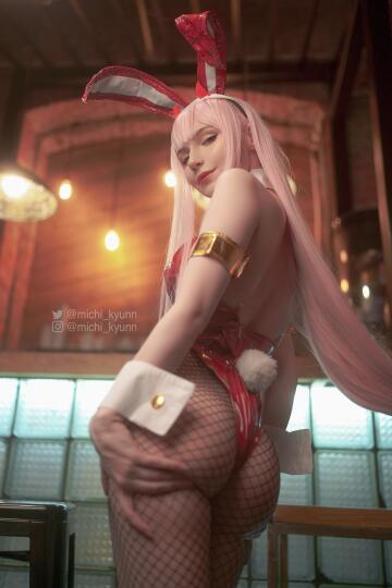bunny zero two from darling in the franxx by michi_kyunn