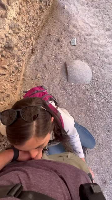 almost got caught on my knees while hiking!