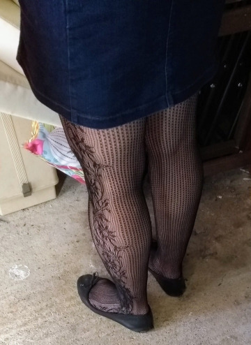 cute flats and tights