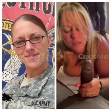 12 years in the army and now multiple years taking it from the front and back!