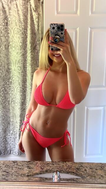 neon bikinis are my favorite