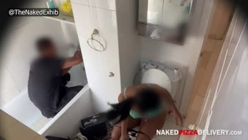 lucky plumber! - big round butt