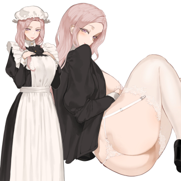maid has a lovely butt