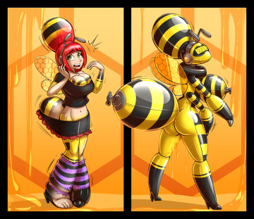 [suiting] rubber queen bee drone by redflare500