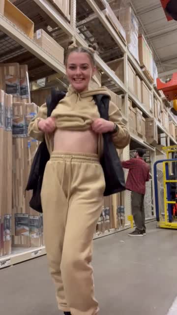 the face when you get caught flashing by surprise