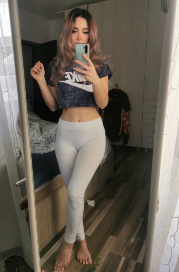 i hope my white yoga pants can make your day better