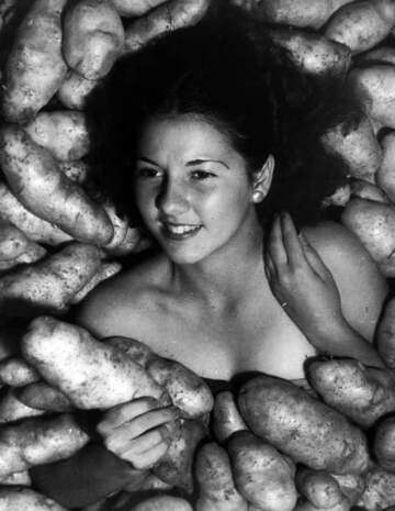 miss idaho potato, 1935.