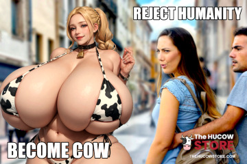 reject humanity... become cow!