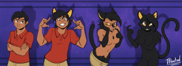 [anthro/tgtf] cat by tfsential