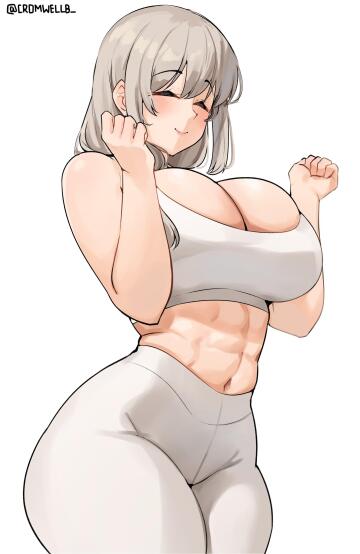 uzaki mama stays fit (@cromwellb_)[uzaki chan wants to hang out!]
