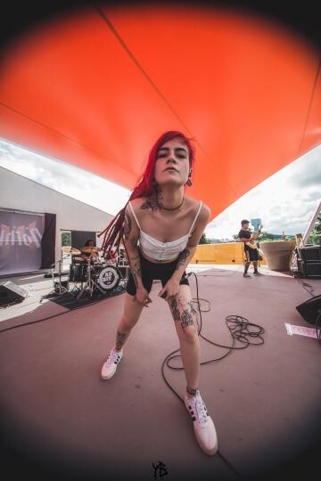 i miss destroying everything with my angel voice! hahahah i am vocalist on a jinjer cover band 🤘🏻🖤👹