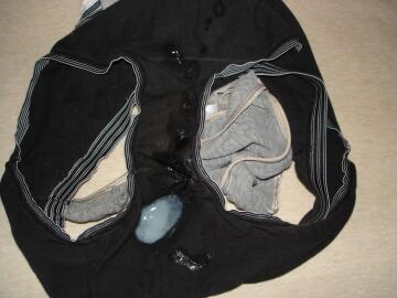 [proof] cum on panties