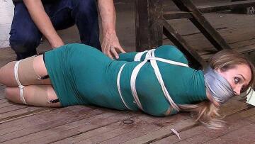 the moment she learned what a hogtie is…