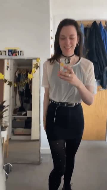 this seems to be splitting opinions amongst my guy friends... sparkly tights and stompy shoes?