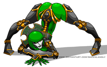 necron jack-o challenge by skeenlangly