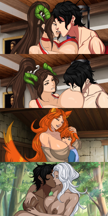 [sexyverse games] goddess realm - ami boob sucking and ghost sex and mother/daughter hug