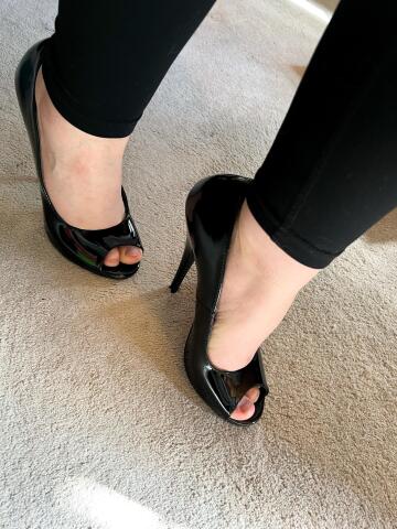 i adore these heels! 6 inches!
