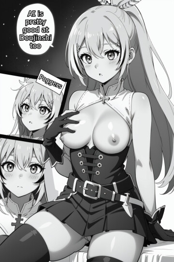 ai can actually be quite good for manga style hentai, especially if you touch it up a bit and go back over the text etc