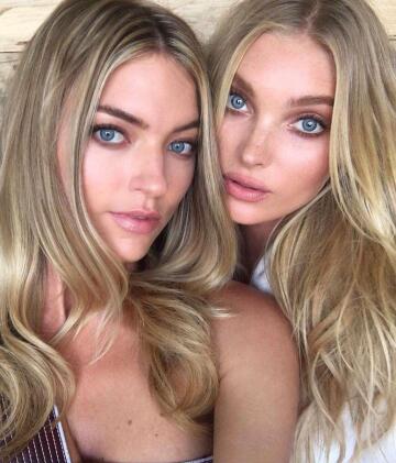 imagining elsa hosk and martha hunt sharing a bbc is one of my favorite things