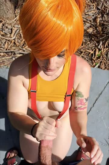 misty from pokémon draining your pokeballs by cpl420