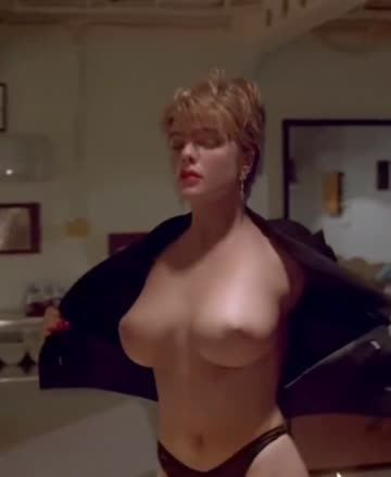 erika eleniak's iconic topless scene from under siege. i wonder how many vhs tapes were worn out from people watching this scene over and over. (1992)
