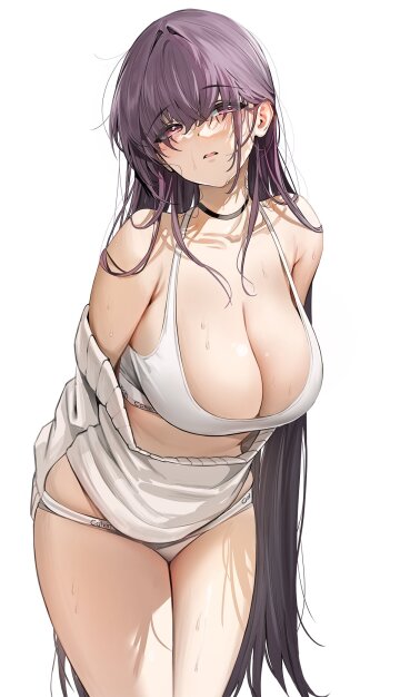 scathach in lingerie