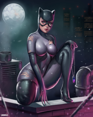 catwoman by dravacus (2021)