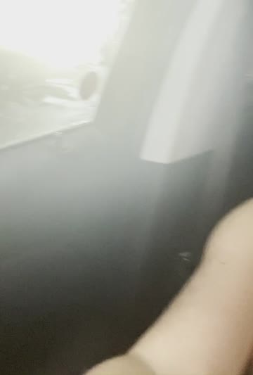 dared to strip naked in the car wash [f]