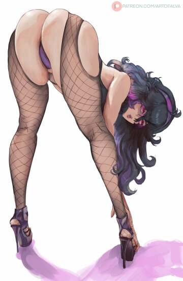 hex maniac's sultry outfit