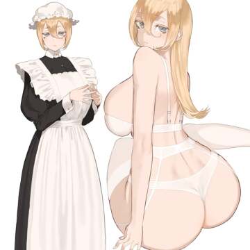 all the best maids wear thongs