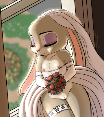 skimpy bride. (furnut)
