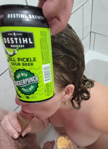 i liked the dill pickle beer. her preference was my pickle. it was win-win for me. have a great weekend ya'll