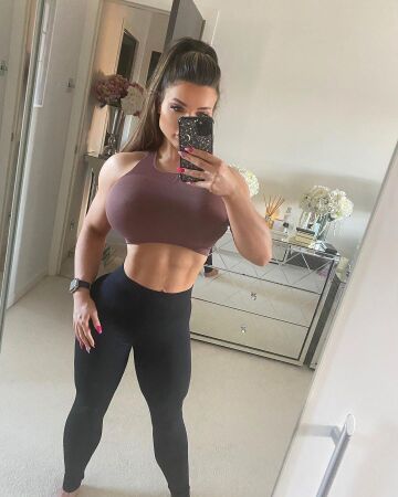 sexy fitness paige b (girl got muscle)
