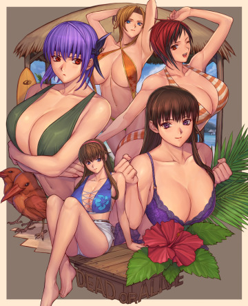 imagine a harem with the doa ladies! (ibanen) [swimsuit month]