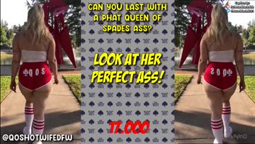 can you last to a phat queen of spades ass?
