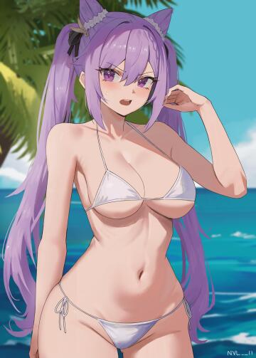 swimsuit keqing